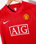 Manchester United 2007-08 Ronaldo Home Kit (YXL)