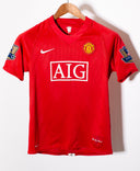 Manchester United 2007-08 Ronaldo Home Kit (YXL)