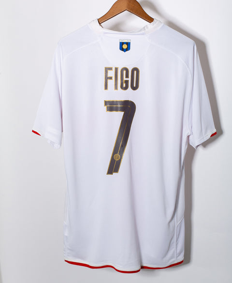 Inter Milan 2007-08 Figo 100th Anniversary Away Kit (2XL)