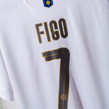 Inter Milan 2007-08 Figo 100th Anniversary Away Kit (2XL)