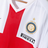 Inter Milan 2007-08 Figo 100th Anniversary Away Kit (2XL)