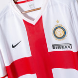 Inter Milan 2007-08 Figo 100th Anniversary Away Kit (2XL)