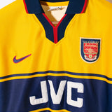 Arsenal 1997-99 Bergkamp Away Kit (S)