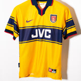Arsenal 1997-99 Bergkamp Away Kit (S)