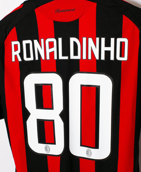 AC Milan 2008-09 Ronaldinho Home Kit (L)