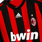 AC Milan 2008-09 Ronaldinho Home Kit (L)
