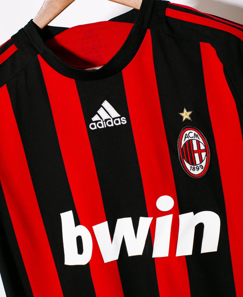 AC Milan 2008-09 Ronaldinho Home Kit (L)