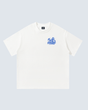 Italia Unisex Oversized T-Shirt - White