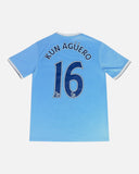 Manchester City 2013-14 Kun Aguero Home Kit (M)