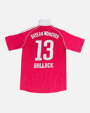 Bayern Munich 2006-07 Ballack home vintage football shirt, size M.