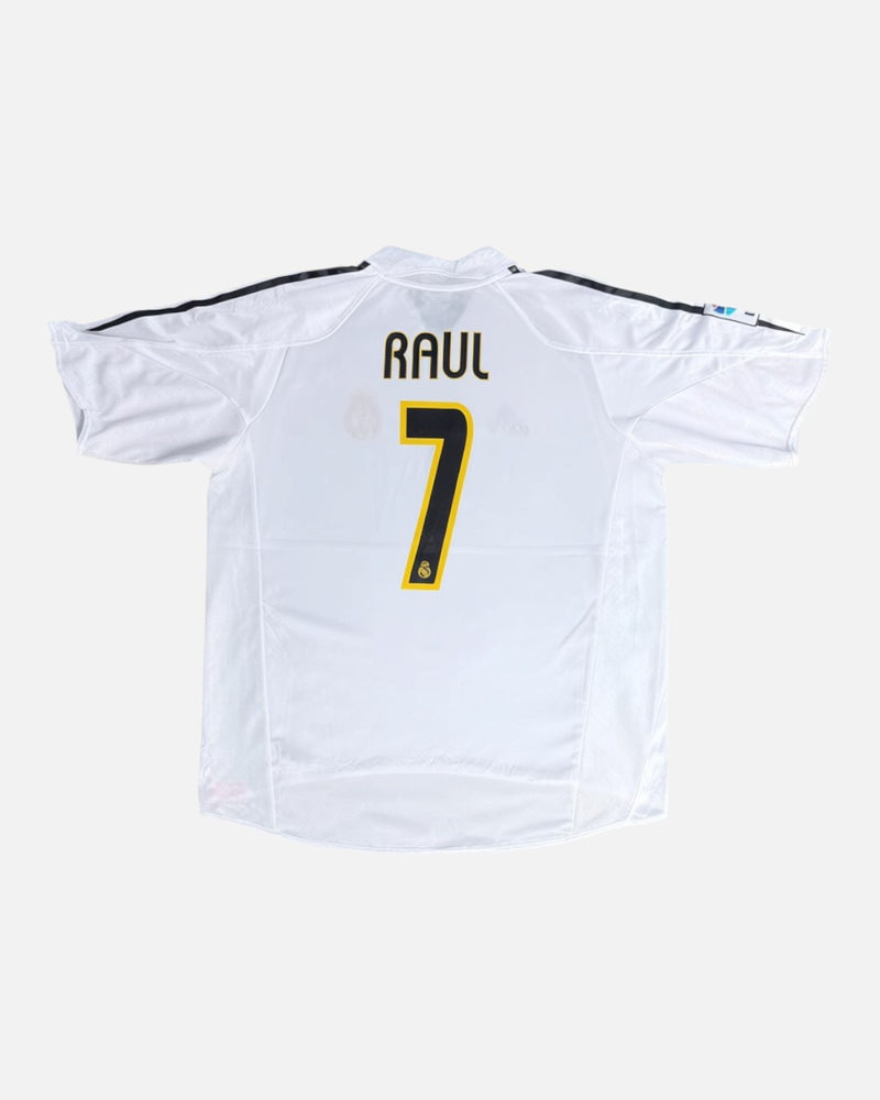Real Madrid 2004-05 Raul home vintage football shirt, size L.