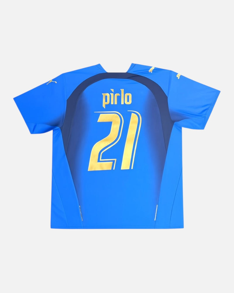 Italy 2006-07 Pirlo home vintage football shirt, size L.