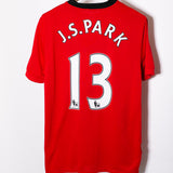 Manchester United 2009-10 J.S. Park Home Kit (L)