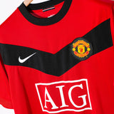 Manchester United 2009-10 J.S. Park Home Kit (L)