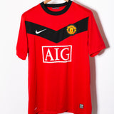 Manchester United 2009-10 J.S. Park Home Kit (L)