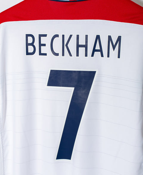 England 2004 Beckham Home Kit (XL)