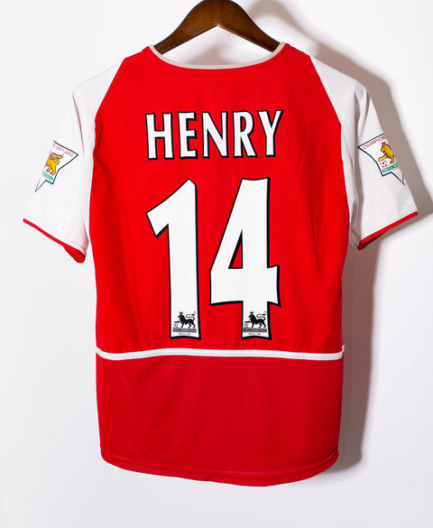 Arsenal 2002-03 Henry Home Kit (XS)