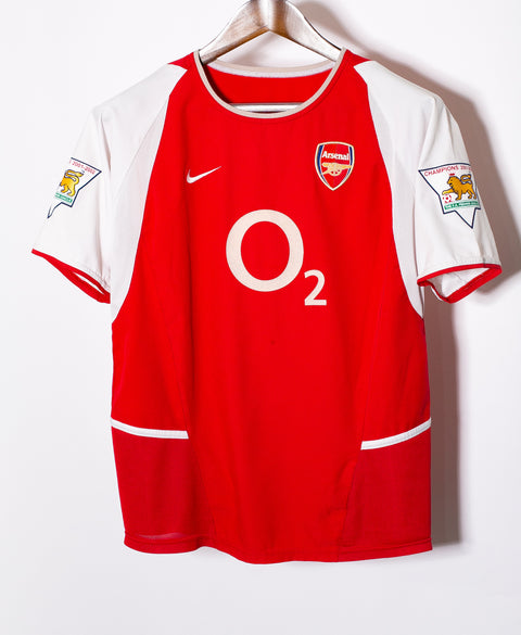 Arsenal 2002-03 Henry Home Kit (XS)