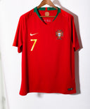 Portugal 2018 Ronaldo Home Kit (XL)