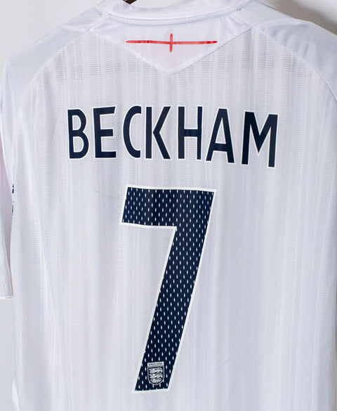 England 2008 Beckham Home Kit (XL)