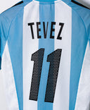 Argentina 2002 Tevez Home Kit (S)