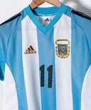 Argentina 2002 Tevez Home Kit (S)