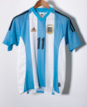 Argentina 2002 Tevez Home Kit (S)