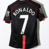 Manchester United 2007-08 Ronaldo Away Kit (S)