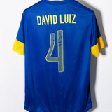 Brazil 2012 David Luiz Away Kit (L)