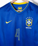 Brazil 2012 David Luiz Away Kit (L)