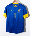 Brazil 2012 David Luiz Away Kit (L)