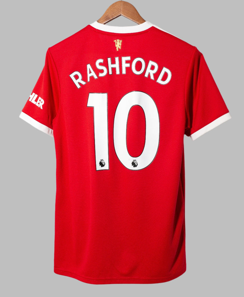 Manchester United 2021-22 Rashford Home Kit (M)