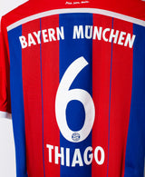 Bayern Munchen 2014-15 Thiago Home Kit (M)