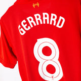 Liverpool 2012-13 Gerrard Home Kit (L)