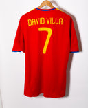 Spain 2010 David Villa Home Kit (2XL)