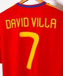 Spain 2010 David Villa Home Kit (2XL)