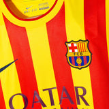 Barcelona 2013-14 Messi Long Sleeve Away Kit NWT (M)