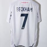 England 2008 Beckham Home Kit (L)