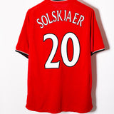 Manchester United 2000-02 Solskjaer Home Kit (XL)