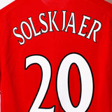Manchester United 2000-02 Solskjaer Home Kit (XL)
