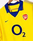 Arsenal 2003-04 Bergkamp Away Kit (XL)