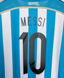 Argentina 2014 Messi Long Sleeve Home Kit (XL)