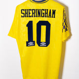 Tottenham Hotspur 1992-93 Sheringham Away Kit (XL)