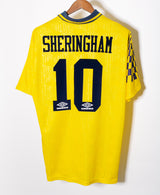 Tottenham Hotspur 1992-93 Sheringham Away Kit (XL)