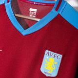 Aston Villa 2008-09 Sponsorless Long Sleeve Home Kit (2XL)