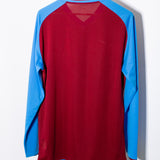 Aston Villa 2008-09 Sponsorless Long Sleeve Home Kit (2XL)