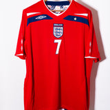 England 2008 Beckham Away Kit (2XL)