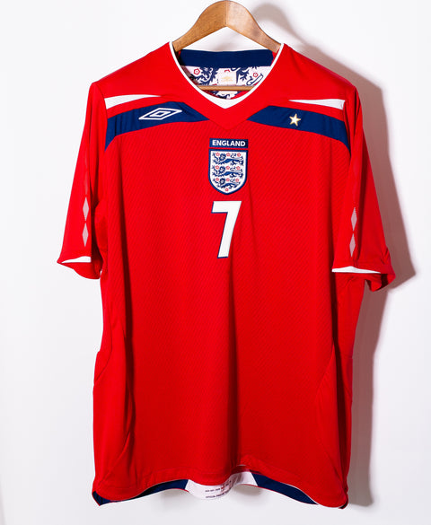 England 2008 Beckham Away Kit (2XL)