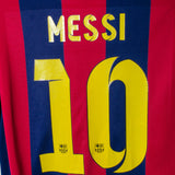 Barcelona 2014-15 Messi Home Kit (XL)