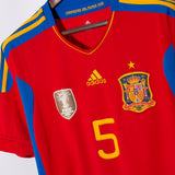 Spain 2010 Puyol Home Kit (L)